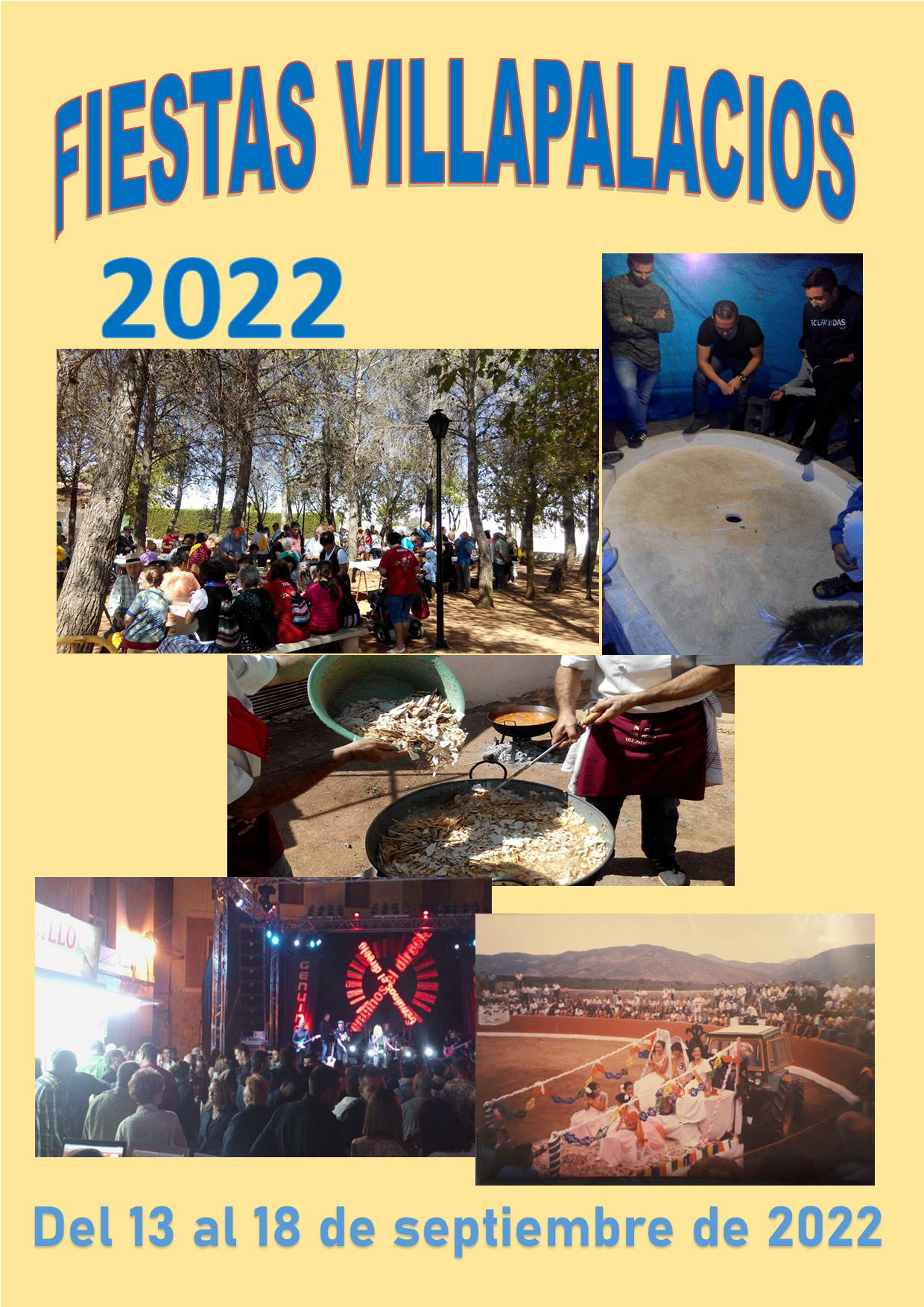 Fiestas patronales en honor del Santísimo Cristo de la Vera Cruz 2022 Villapalacios